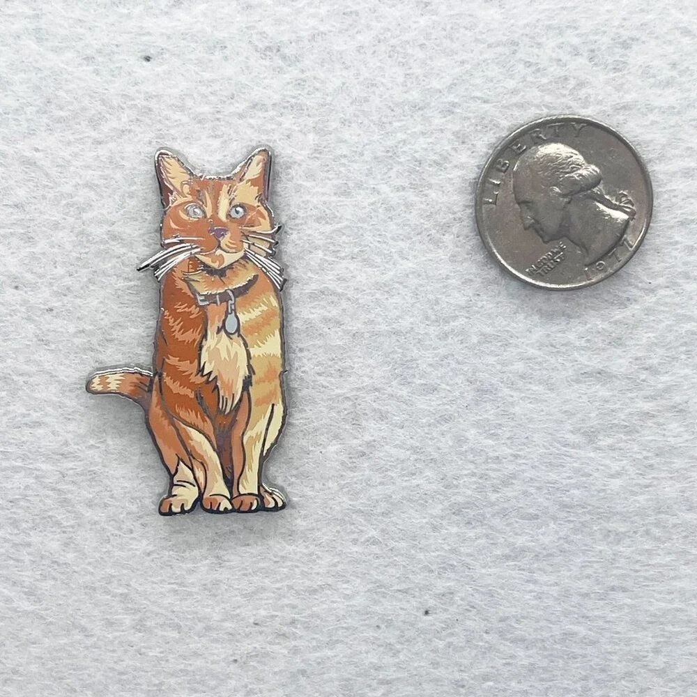 🔮 5/$25 Disney Marvel FiGPiN Captain Marvel‎ Goose the Cat Pin